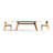 Gianella Extendable Solid Wood Dining Table-495130581