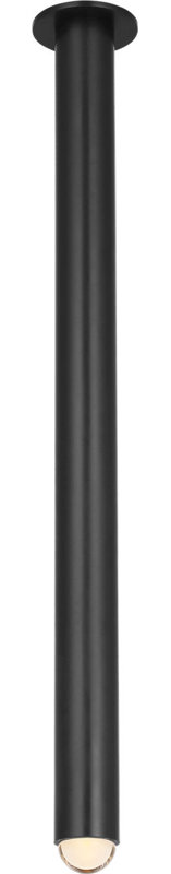 Ebell Flush Mount, Dark Bronze, 36" H x 4.5" W x 4.5" D