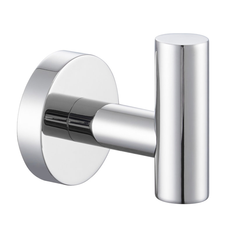 Wall Mounted Towel Hook, Polished Chrome