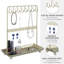 Gold Necklace Jewellery Stand with Tray