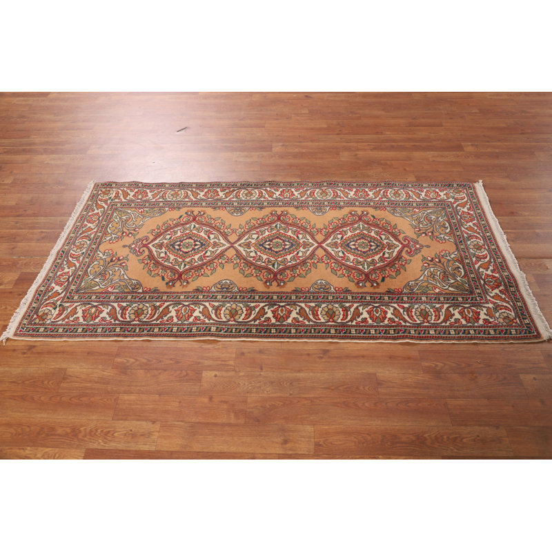 Tapis orange orange Anatolian 3x6
