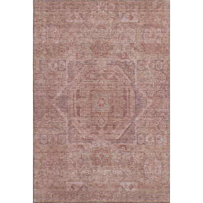 Premium Machine Washable Lubbers AMF1743 Global Rug