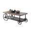 Table basse avec tablette