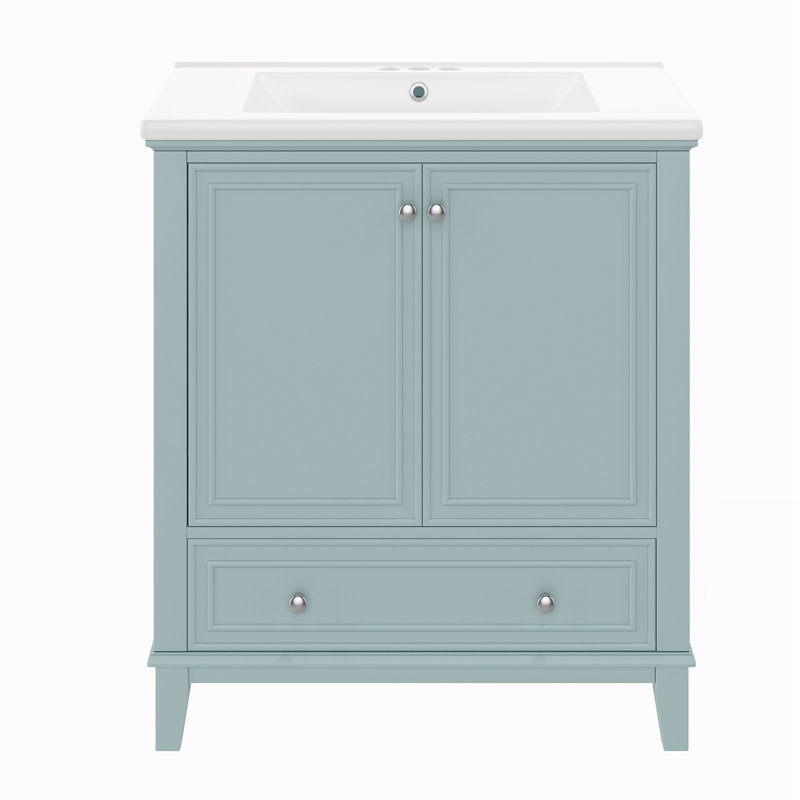 30" Bathroom Vanity with Sink Combo, Vert