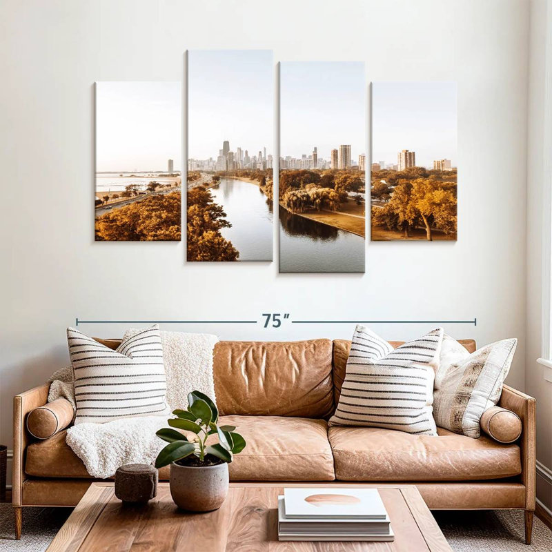 Nicci Chicago Autumn, H 42 po x l 68 po