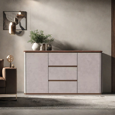Modern light luxury dining side cabinet
