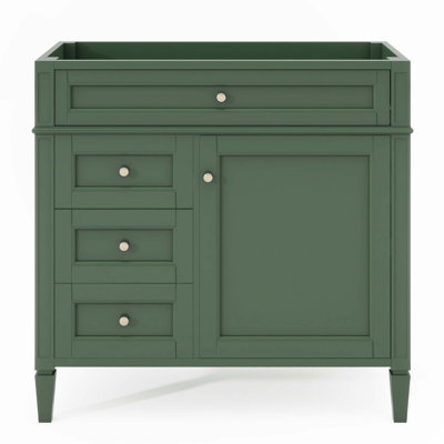 36"Bathroom Vanity without Top Sink