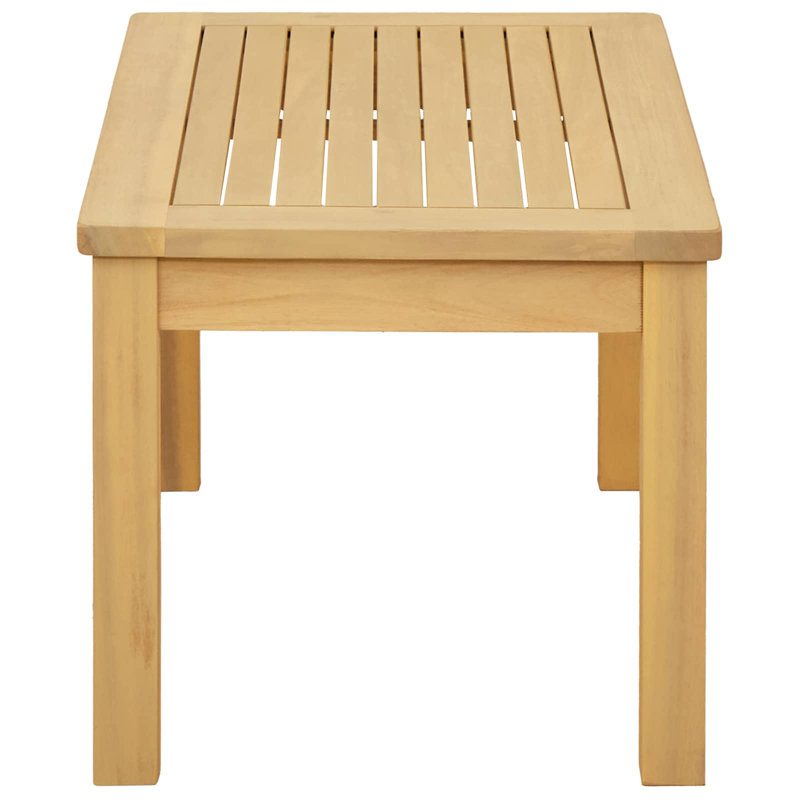 Rectangular Outdoor Coffee Table, 36cm H x 70cm W x 40cm D