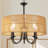 Calaya 5 - Light Dimmable Drum Chandelier