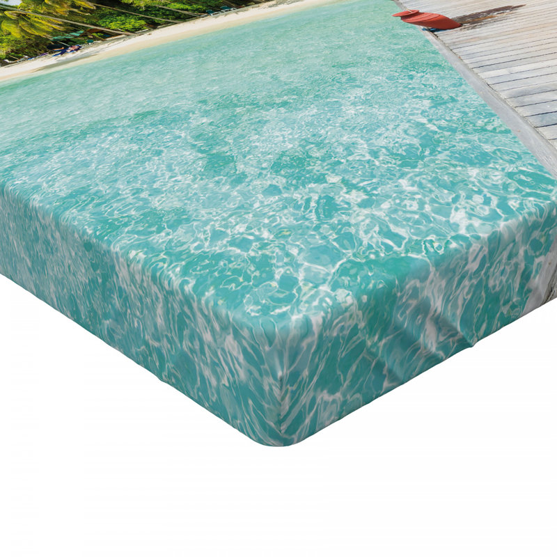 Drap-housse tropical, Simple