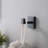 Matte Black Bathroom Hardware Collection - 4 Pieces, 304 Stainless Steel, Scratch-, Modern Design, Effortless Installation For Multiple Areas 4 In Rust-, Design Bathroom, Toilet, Kitchen, Living Room-105039497