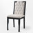 Huldah 6 - Person Four Leg Dining Set-1347198780