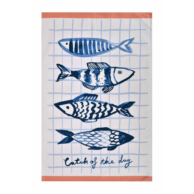 Catch Of The Day Tea Towel Kitchen Towel