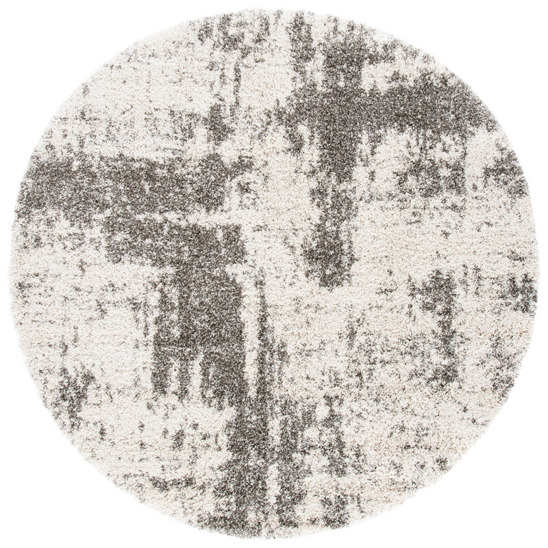Hargett Shag Rug, Rond 7 pi