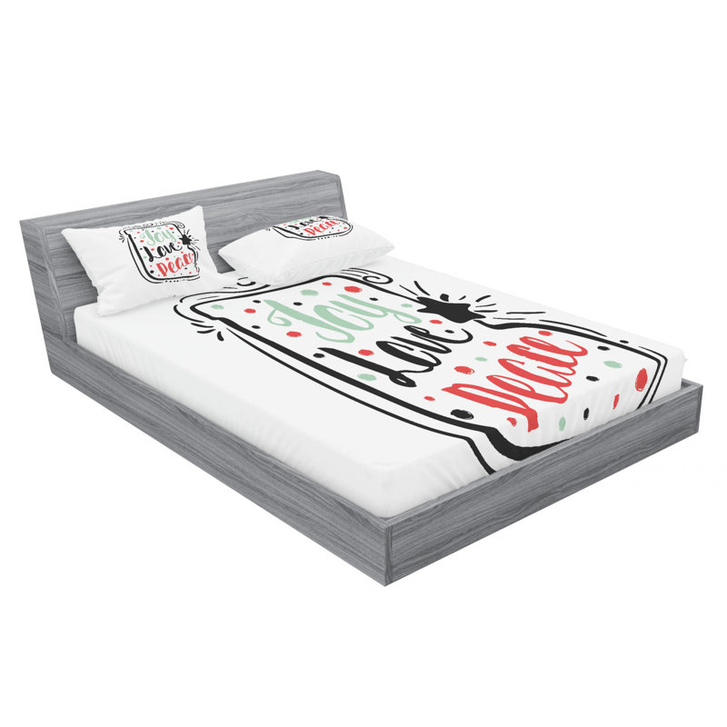 Microfiber Sheet Set, Full Sheet Set with Fitted Sheet