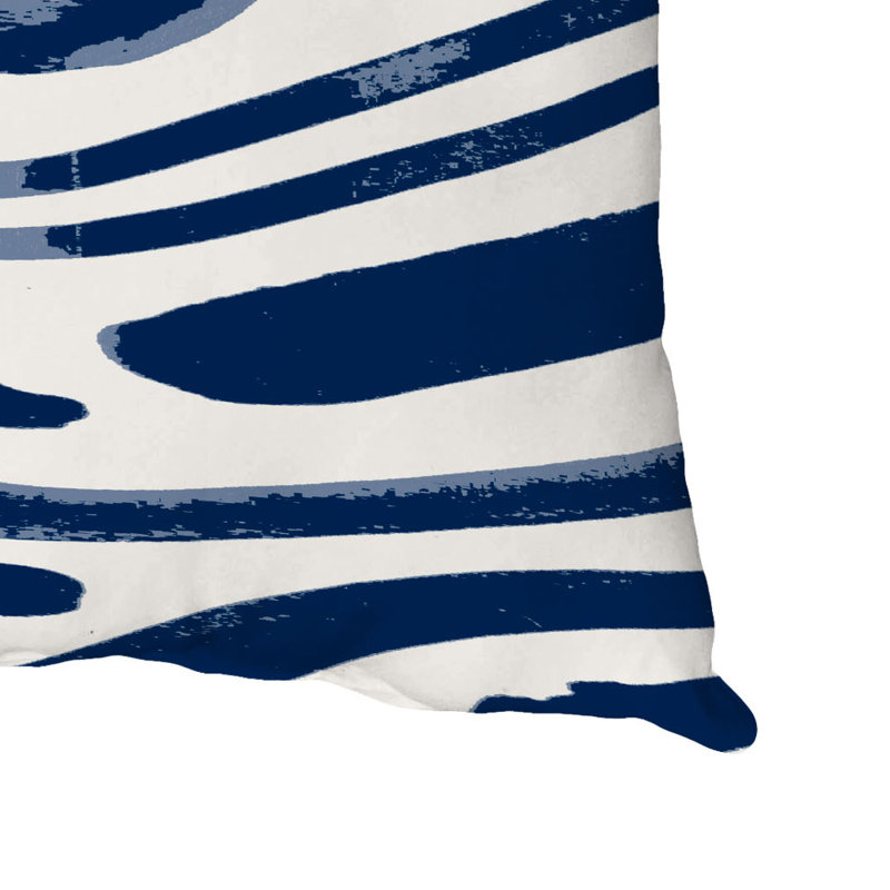  Housse de coussin carré et insert, Bleu marine, 20 po X 20 po