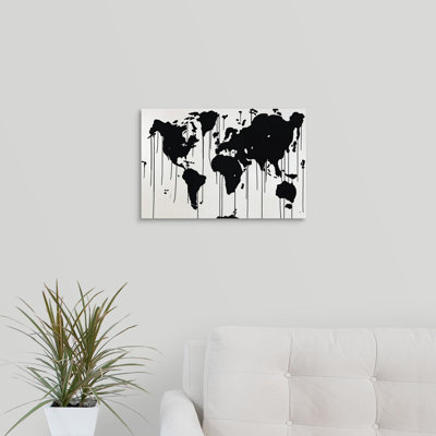 « global chauffant », impression sur toile