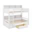 Lit superposé simple avec tablettes et tiroir-760529376