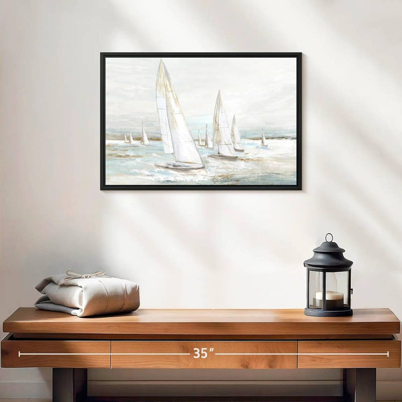 Mehar Windswept Sails I, 13" H x 19" W
