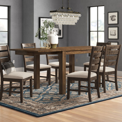 Isio Extendable Solid Wood Dining Table