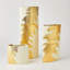 Splashy Gold Leaf Vase-Med-1206713097