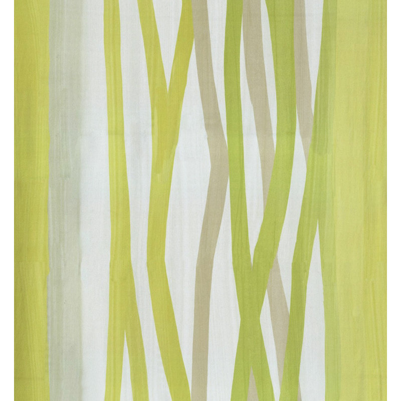 Brecken Room Darkening Curtain Single Panel, 145cm Width x 245cm Drop, Green