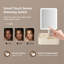 Plastic Rectangle Freestanding Vanity Mirror
