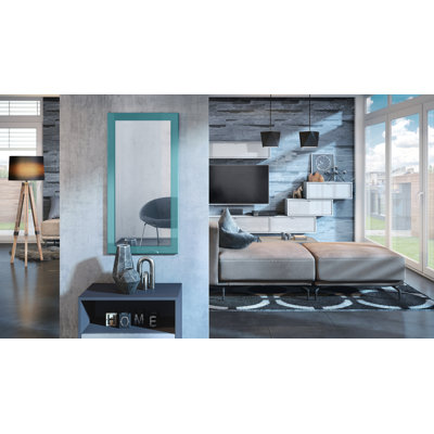 Comptche Engineered Wood Flat Wall Mirror
