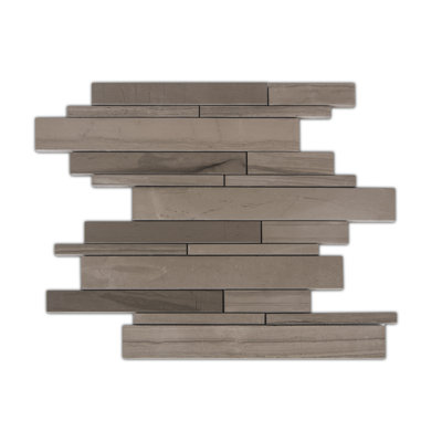 12" x 12" Marble Linear Mosaic Wall & Floor Tile
