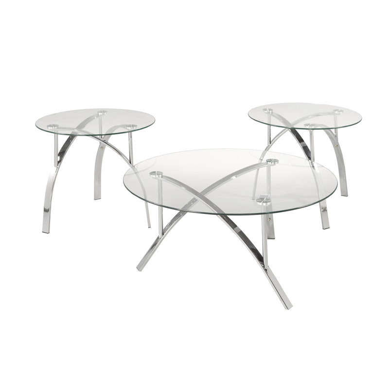 Ensemble de tables basses 3 pièces Caneadea