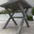 Square Aluminum Outdoor Side Table-114222592