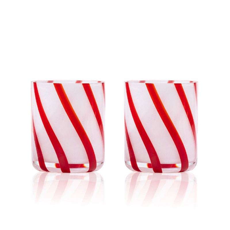 Ensemble de 2 verres à whisky Savannah, Red