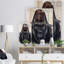 «Animal Gorilla Illustration Animal», reproduction d'art graphique-35120136-35120139