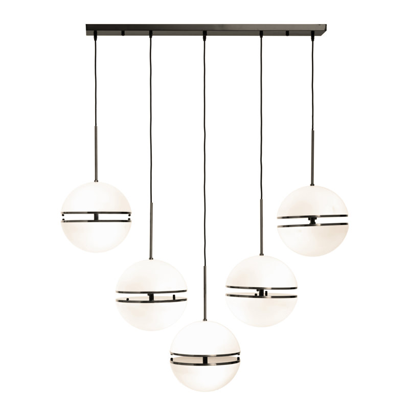 Anselma 5 - Light Pendant, Matte Black
