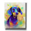 «Pop Art Dachshund 2» par Furbaby Affiliates, art mural sur toile-1010956242