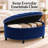 Roxann Upholstered Bench with Flip Top-1091761143
