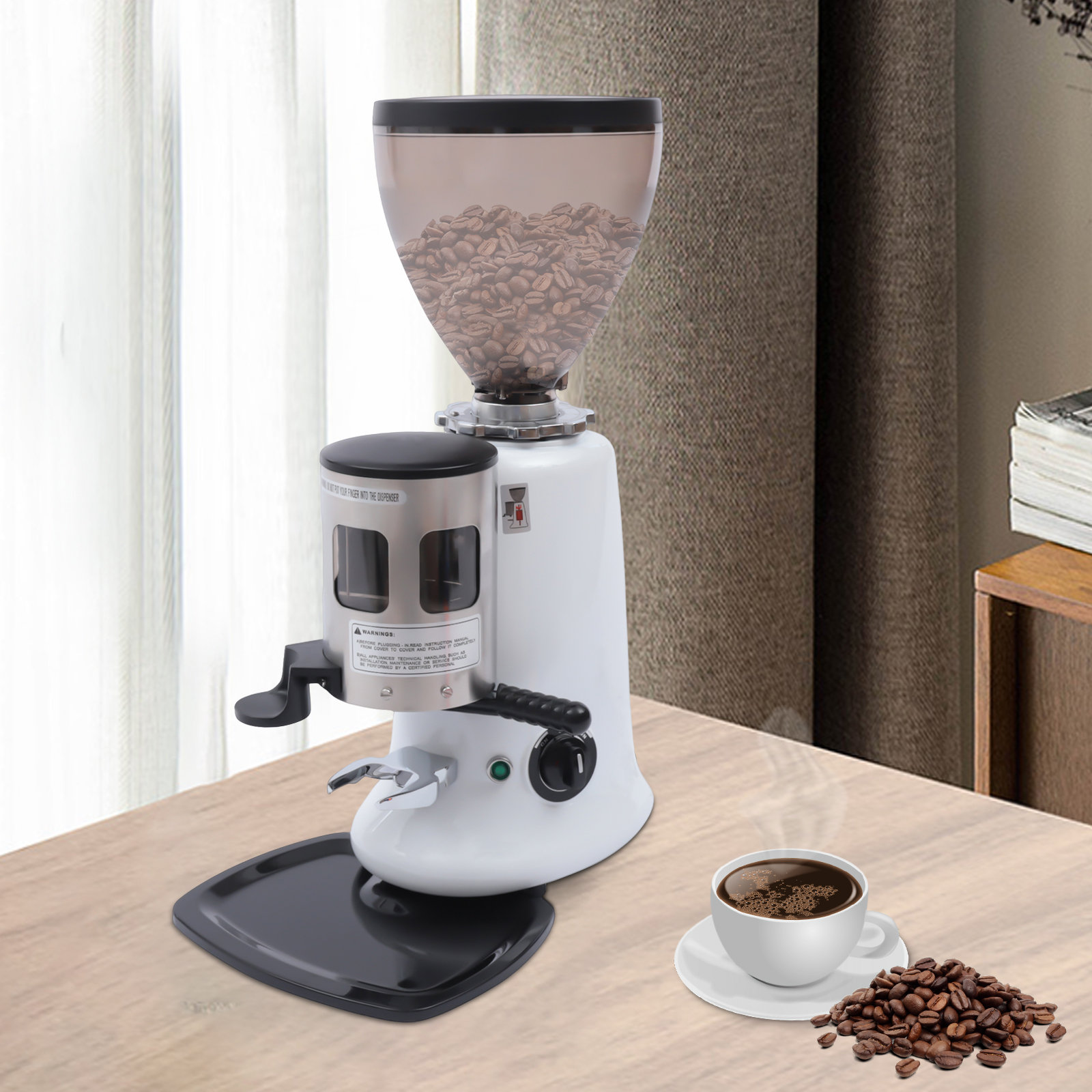 DeLonghi Dedica Conical Burr Coffee Grinder Stainless - Office Depot