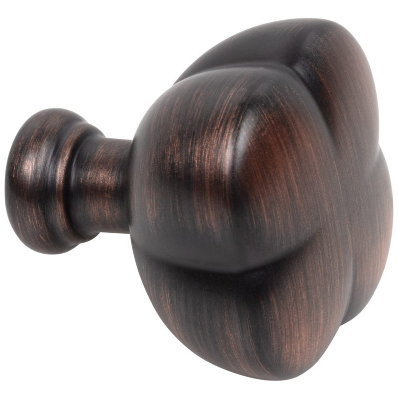 Poignée fantaisie 1 1/2 po Southerland, Bronze huilé et brossé