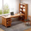 Bureau rectangulaire en bois massif Cerise-1772984948-1772984950
