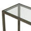 Bethesda 55.12'' W Glass Console Table