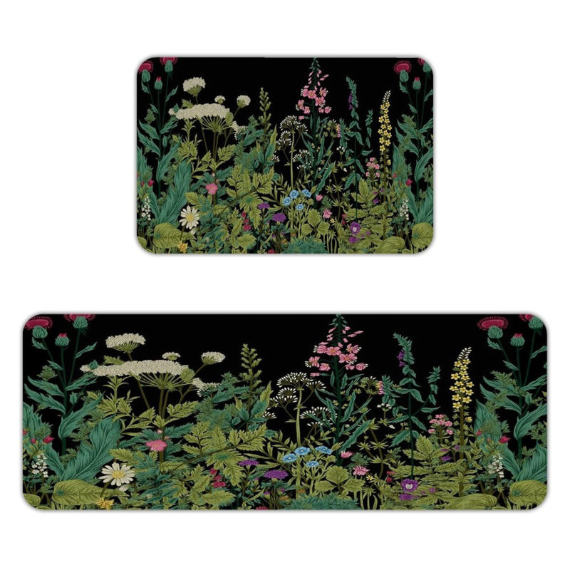 Ensemble de 2 tapis de cuisine Wildflower