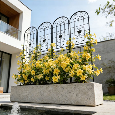 86.61 Ft. H x 19.65 Ft. W Galvanized Steel Gate with