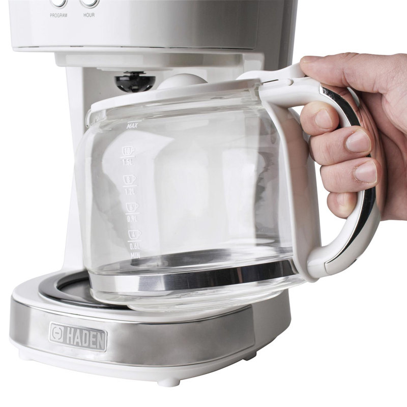 Haden 12 cups Ivory Coffee Maker, Ivory