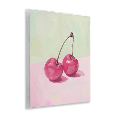 Luminous Cherries Still Life, plaque murale, design par Arlington Prints