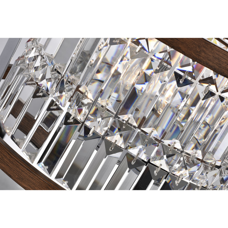Luminaire suspendu tambour 3 lumières Mathewson