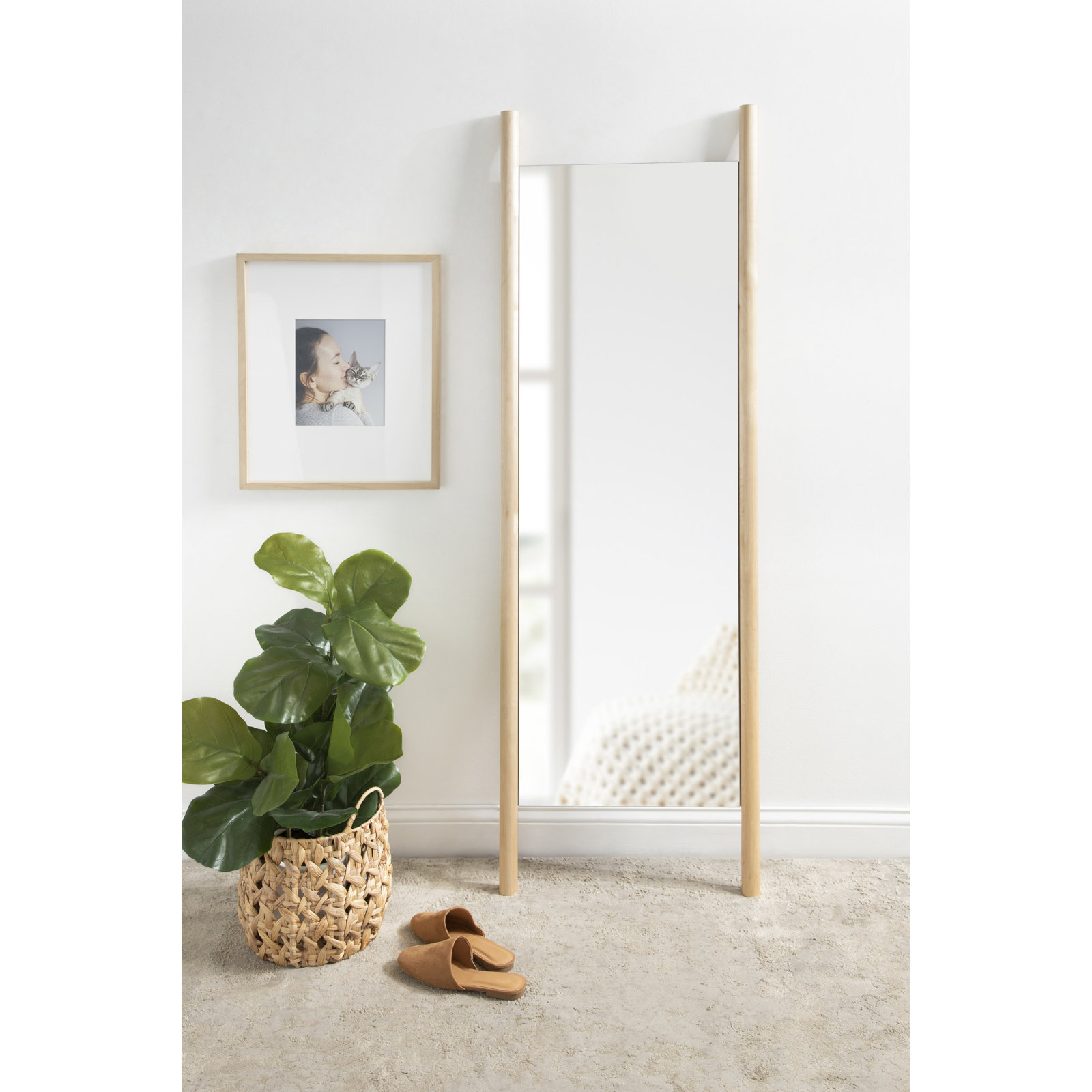 Parkman 21" Full-Length Mirror, Natural