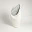 Capot de lampe blanc avec feuille-50625057