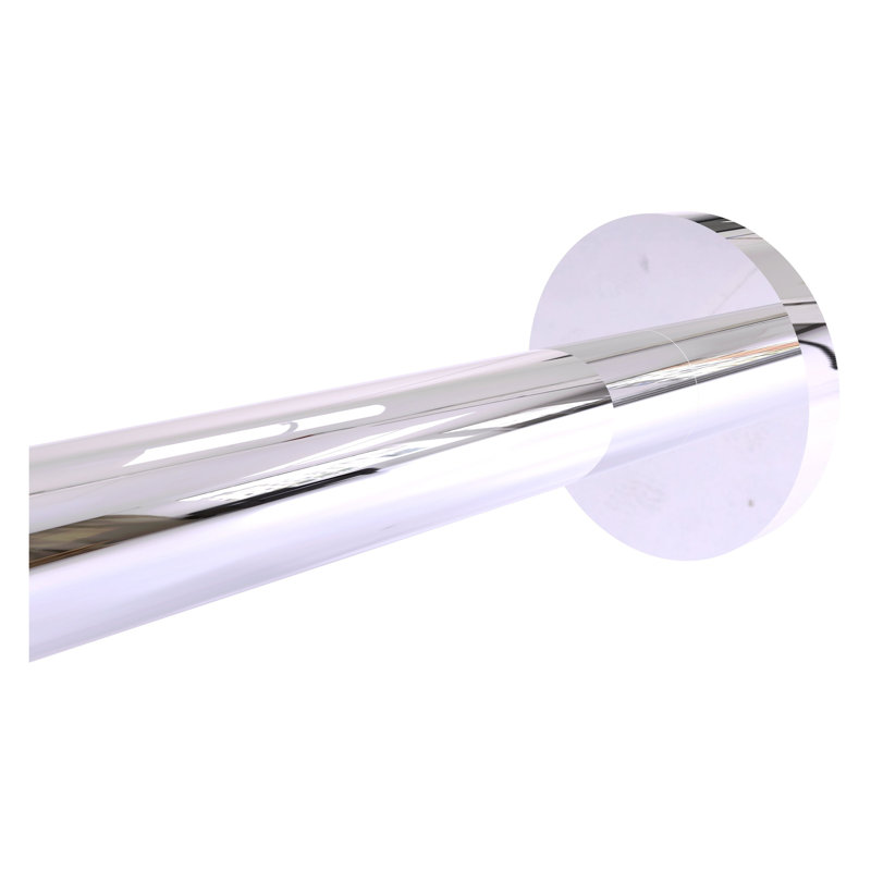 Écusson de rideau de douche Goble, Chrome poli