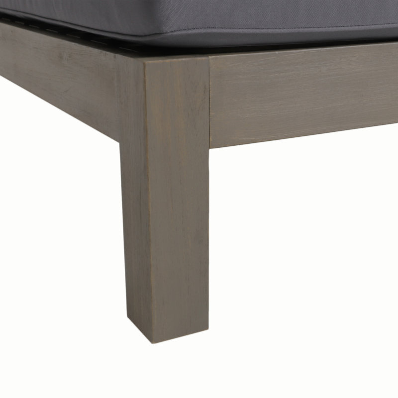 Banc d'extérieur en bois d'acacia Jeramey
