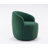 Swivel Accent Armchair Barrel Chair With Powder Coating Metal Ring-1122601913